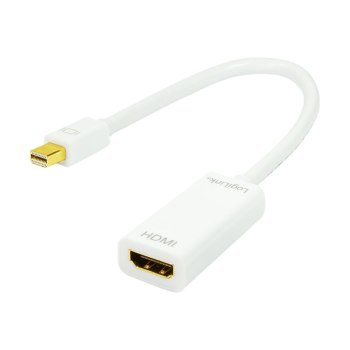 LogiLink Videoadapter - Mini DisplayPort männlich zu HDMI weiblich