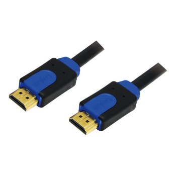 LogiLink HDMI-Kabel mit Ethernet - HDMI männlich zu HDMI männlich