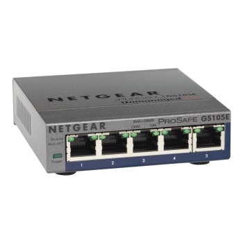 Netgear GS105E-200PES - Gestito - L2/L3 - Gigabit Ethernet (10/100/1000) - Full duplex