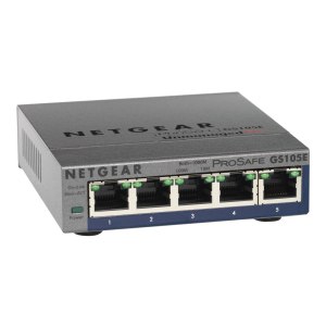 Netgear GS105E-200PES - Gestito - L2/L3 - Gigabit Ethernet (10/100/1000) - Full duplex