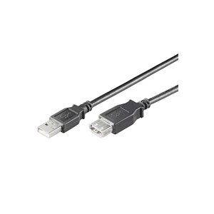 Wentronic USB 2.0 AA 180 LC - 1.8m - 1.8 m - USB A - USB...