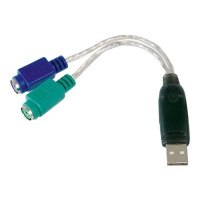 DIGITUS USB - PS/2-Adapter