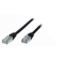 ShiverPeaks Patchkabel CAT5e RJ45 F/UTP 1m black - Cable - Network