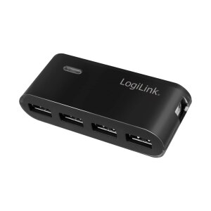 LogiLink USB 2.0 Hub 4-Port - Hub - 4 x USB 2.0