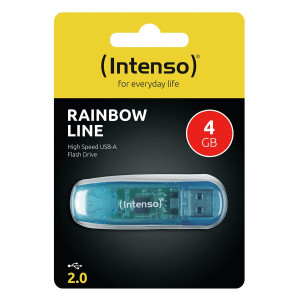 Intenso Rainbow Line - USB-Flash-Laufwerk - 4 GB
