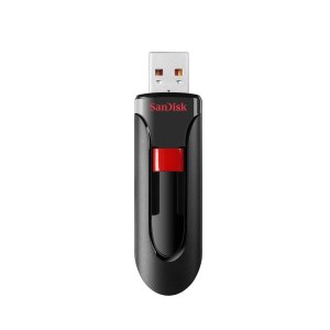 SanDisk Cruzer Glide - 32 GB - USB Type-A - 2.0 - Slide -...