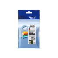 Brother LC3219XL Value Pack - 4er-Pack - XL - Schwarz, Gelb, Cyan, Magenta