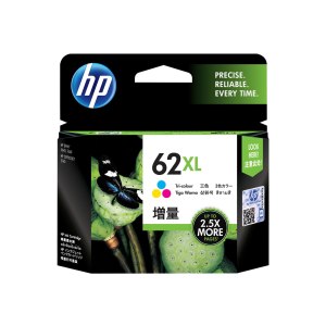 HP Cartridge 62XL Tri-color 62 xl. - Original - Ink...