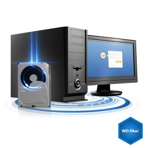 WD Blue WD10EZRZ - Festplatte - 1 TB - intern - 3.5" (8.9 cm)