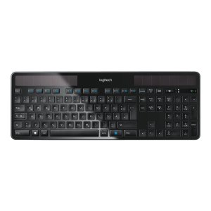 Logitech K750 - Standard - Senza fili - RF Wireless - QWERTZ - Nero