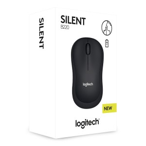Logitech B220 Silent - Mouse - optical