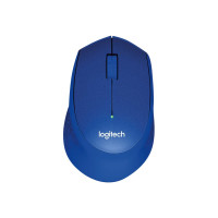 Logitech M330 SILENT PLUS - Maus - 3 Tasten - kabellos - 2.4 GHz - kabelloser Empfänger (USB)