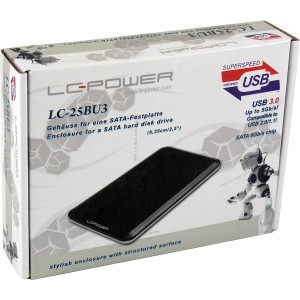 LC-Power LC-25BU3 - Speichergehäuse - 2.5" (6.4 cm)