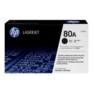 HP 80A - Schwarz - Original - LaserJet - Tonerpatrone...