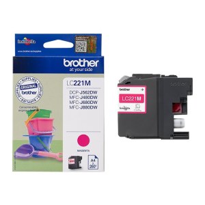 Brother LC-221M - Inchiostro a base di pigmento - 260 pagine - 1 pz