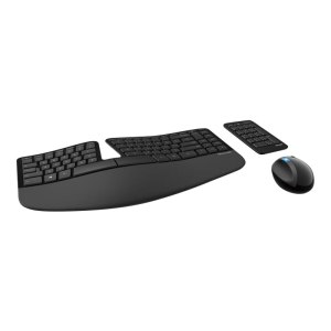 Microsoft Sculpt Ergonomic Desktop - Set aus Tastatur, Maus und Ziffernblock