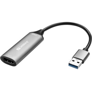 SANDBERG Videoadapter - HDMI weiblich zu USB männlich