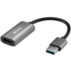 SANDBERG Videoadapter - HDMI weiblich zu USB männlich