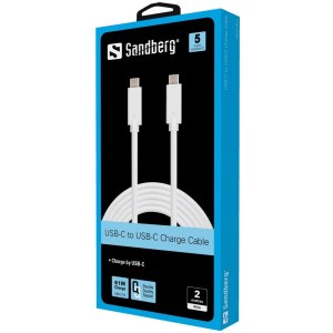 Sandberg - USB-Kabel - USB-C (M) bis USB-C (M) - USB 3.1...