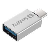 SANDBERG USB-Adapter - 24 pin USB-C (M) zu USB Typ A (W)