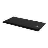 SANDBERG Desk Pad Pro XXL - Nero - Monocromatico - Riposo del polso - Barra appoggiaferro antiscivolo - Tappetino per mouse per gioco da computer