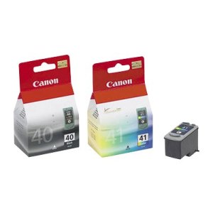 Canon PG-40 / CL-41 Multi Pack - 2er-Pack - Schwarz, Farbe (Cyan, Magenta, Gelb)