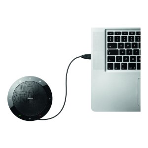 Jabra SPEAK 510+ UC - Universale - Nero - Cisco - Avaya - Siemens - Con cavo e senza cavo - USB/Bluetooth - 3,5 mm