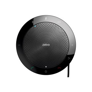 Jabra SPEAK 510+ UC - Universale - Nero - Cisco - Avaya - Siemens - Con cavo e senza cavo - USB/Bluetooth - 3,5 mm