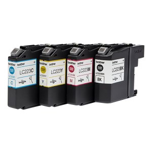 Brother LC223 - 4er-Pack - Schwarz, Gelb, Cyan, Magenta