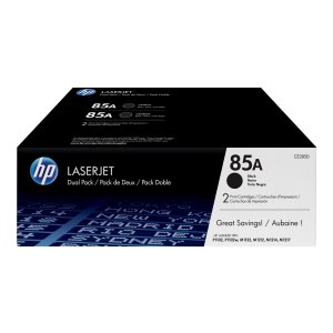 HP 85A - 2er-Pack - Schwarz - original - LaserJet -...