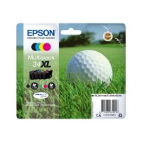 Epson 34XL - 4-pack - XL - black, yellow, cyan, magenta