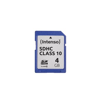 Intenso 4GB SDHC - 4 GB - SDHC - Classe 10 - 20 MB/s - 12 MB/s - Nero