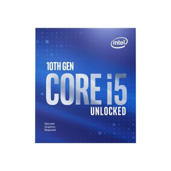 Intel Core i5 10600KF - 4.1 GHz - 6 Kerne - 12 Threads - 12 MB Cache-Speicher - LGA1200 Socket - Box (ohne Kühler)