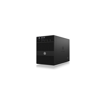 ICY BOX IB-3640SU3 - HDD - SATA - 3.5" - 5 Gbit/s - Nero - Plastica