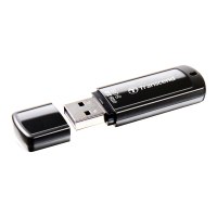 Transcend JetFlash elite JetFlash 350 - 8 GB - USB tipo A - 2.0 - Cuffia - 8,5 g - Nero