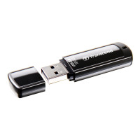 Transcend JetFlash 350 - 16 GB - USB tipo A - 2.0 - Cuffia - 8,5 g - Nero