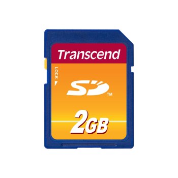 Transcend Flash-Speicherkarte - 2 GB - SD