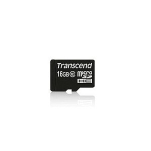 Transcend 16GB microSDHC Class 10 UHS-I - 16 GB -...