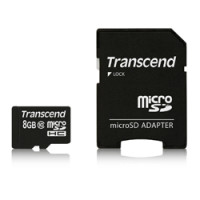 Transcend Premium - Flash-Speicherkarte (microSDHC/SD-Adapter inbegriffen)