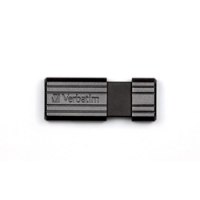 Verbatim PinStripe - Memoria USB da 8 GB - Nero - 8 GB - USB tipo A - 2.0 - 10 MB/s - Lamina di scorrimento - Nero