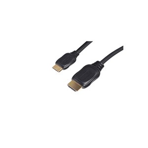 Wentronic High Speed Mini HDMI Kabel mit Ethernet schwarz...