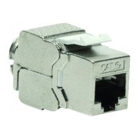 LogiLink NK4003 - RJ-45 - 6a - Argento - ISO/IEC 11801 and TIA/EIA 568B.2-10 - 30 g