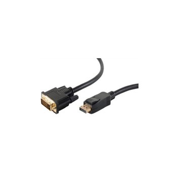 ShiverPeaks BS77492-1 - 2 m - DisplayPort - DVI - Männlich - Männlich - Gold