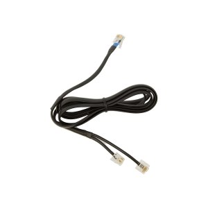 Jabra DHSG cable - Nero - Maschio - Maschio - Piatto - Cina - 80 mm