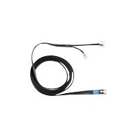 Jabra DHSG cable - Nero - Maschio - Maschio - Piatto - Cina - 80 mm