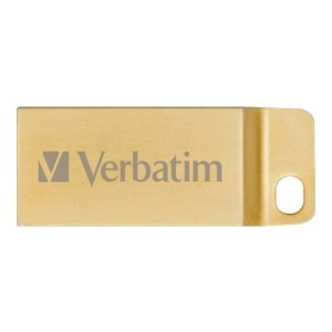 Verbatim Metal Executive - Memoria USB 3.0 da 64 GB - Oro - 64 GB - USB tipo A - 3.2 Gen 1 (3.1 Gen 1) - Senza coperchio - Oro