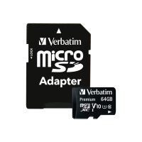 Verbatim Premium - Flash-Speicherkarte (SD-Adapter inbegriffen)