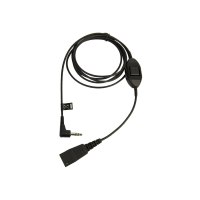 Jabra Headset cable - Quick Disconnect male to stereo mini jack male