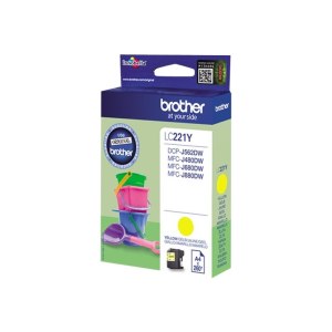 Brother LC221Y - Yellow - original