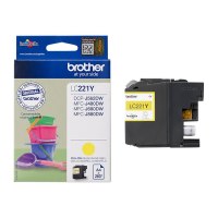 Brother LC221Y - Yellow - original